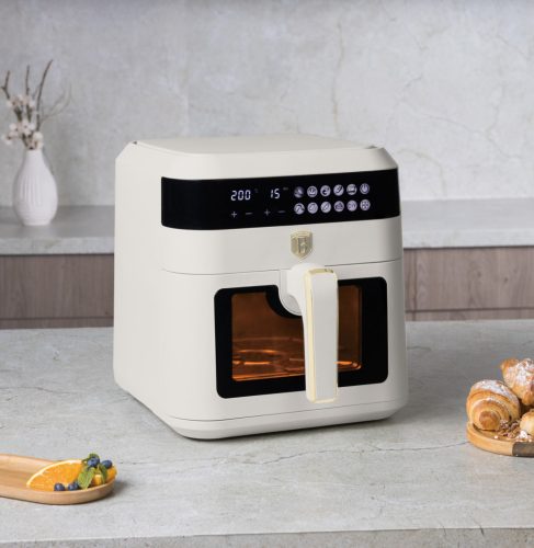 Berlinger Haus Air Fryer, 6,3 L, átlátszó ablakkal, Sahara Collection