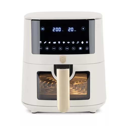 Berlinger Haus Air Fryer, Forró levegős, 8 L, átlátszó ablakkal, Sahara Collection