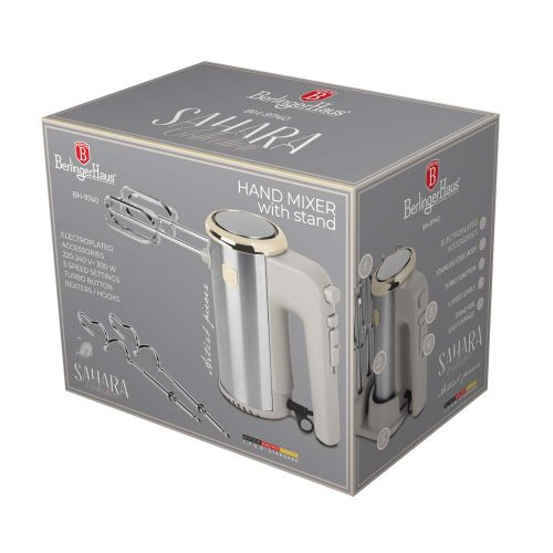 Berlinger Haus Kézi mixer állvánnyal (300 W) Sahara Collection