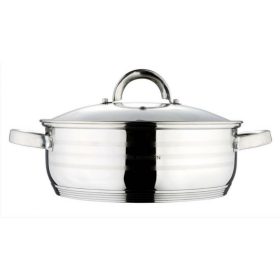 Blaumann alacsony lábas fedővel 28 cm, Gourmet Line