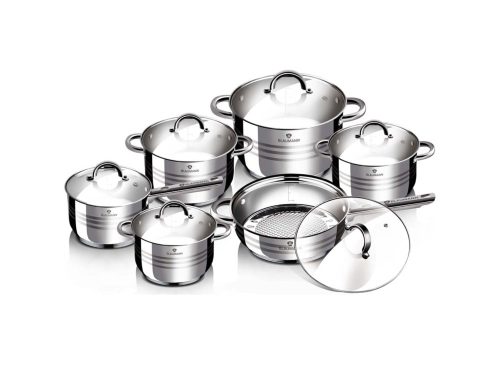 Blaumann Edénykészlet Gourmet Line 12 részes rozsdamentes
