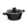 Blaumann Black Silver Collection tapadásmentes lábas fedővel 28 cm