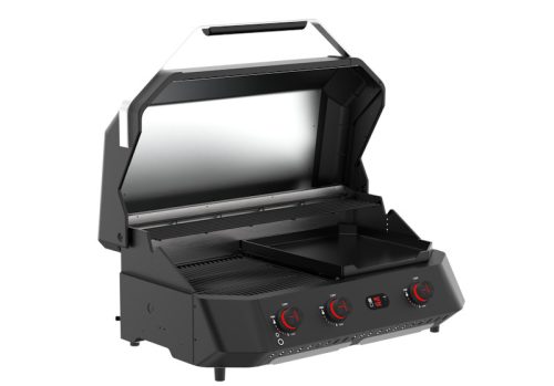 COZZE Plancha 800 COMBO gázüzemű grill+rostlap 3 égős