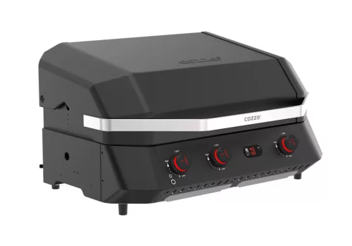 COZZE Plancha 800 COMBO gázüzemű grill+rostlap 3 égős