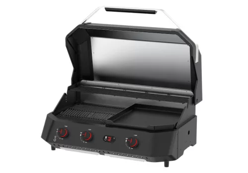 COZZE Plancha 800 COMBO gázüzemű grill+rostlap 3 égős