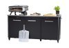 COZZE 3 részes kültéri konyha modul, integrált szemetessel (180cm)