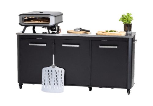 COZZE 3 részes kültéri konyha modul, integrált szemetessel (180cm)