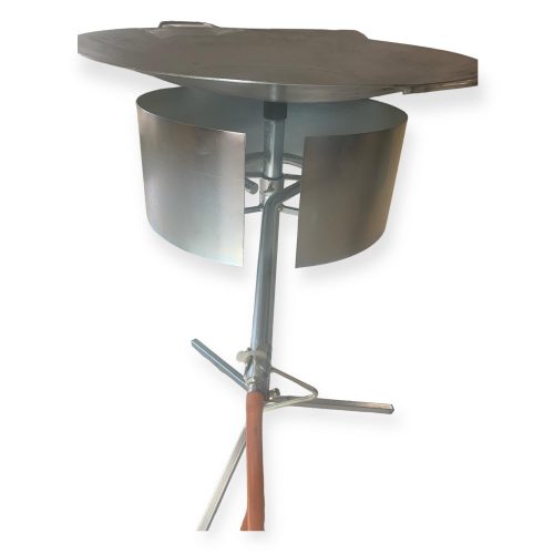 Sütögető tárcsa lángőrrel 57 cm