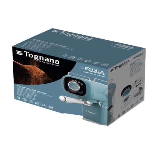 Tognana Espresso elektromos kávéfőző 1100W kék szín
