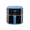 Tognana Air Fryer, 8 L 2000W, digitális kijelző, 8 program kék szín