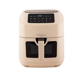   Tognana Air Fryer, 9,2 L 1800-2150W, digitális kijelző, 8 program pezsgő szín