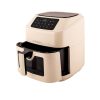 Tognana Air Fryer, 9,2 L 1800-2150W, digitális kijelző, 8 program pezsgő szín