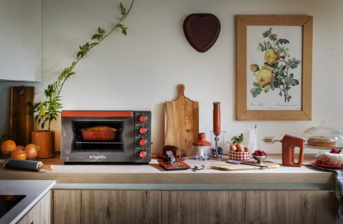 Tognana 4 részes 600W multifunkciós botmixer szett piros szín