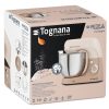 Tognana elektromos konyhai robotgép 1400W 6 sebesség, rozsdamentes keverőtállal pezsgő szín