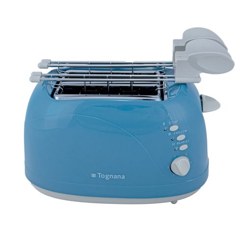 Tognana kenyérpirító 750W 4 funkció 6 barnítási fokozat kék szín
