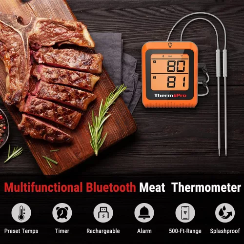 Thermopro Digitális Hőmérő 2 szondás