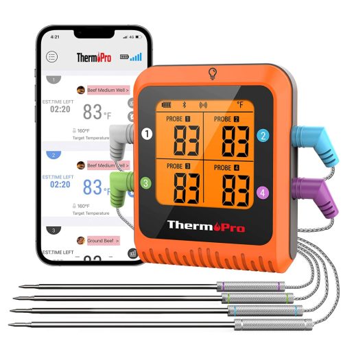 Thermopro Digitális Hőmérő 4 szondás