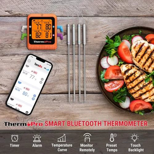 Thermopro Digitális Hőmérő 4 szondás