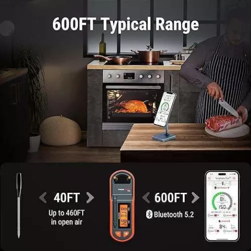 Thermopro TempSpike Plus TP-971 Vezeték Nélküli Digitális Hőmérő