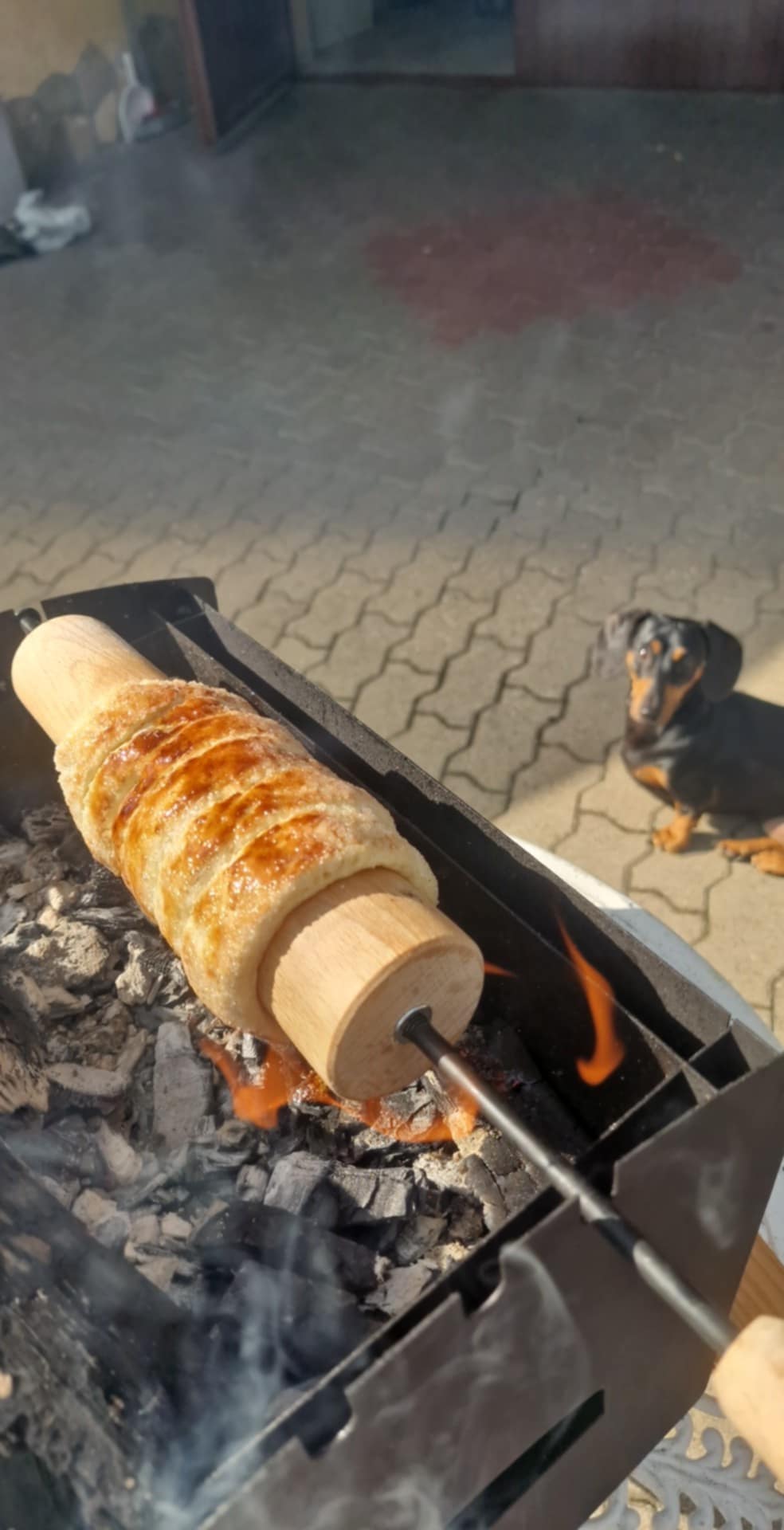 Faszenes kürtőskalács sütő szett
